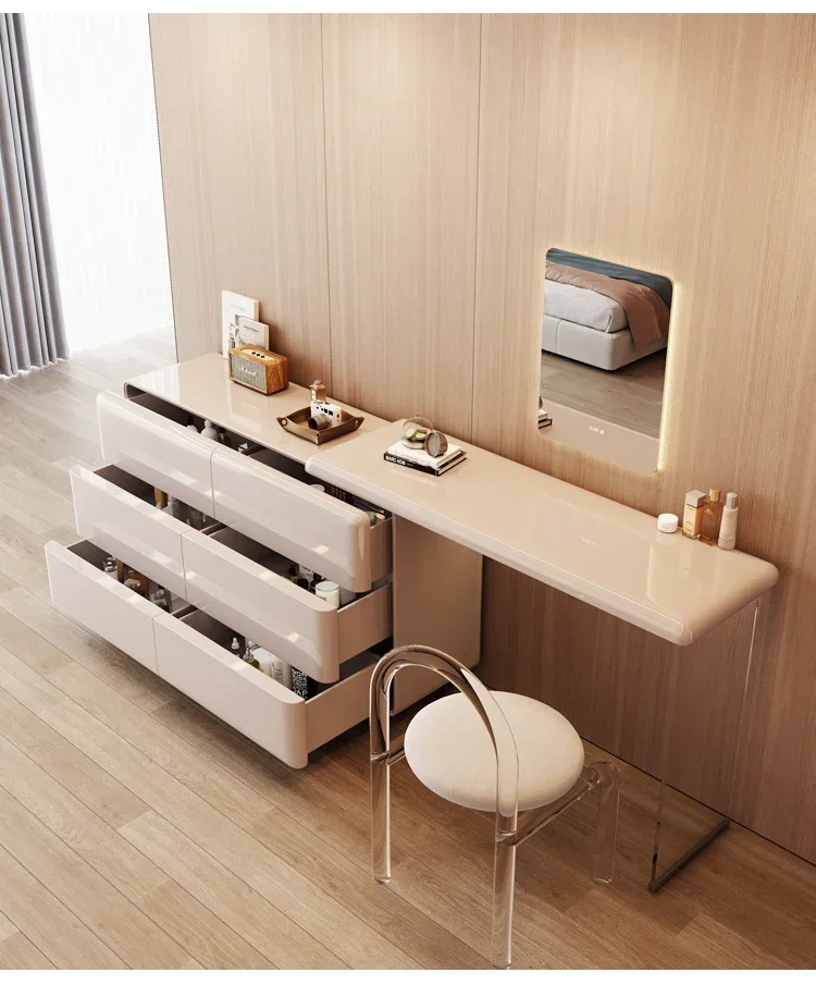 

Light luxury chest, dresser, storage cabinet, integrated bedroom, Italian modern, drawers