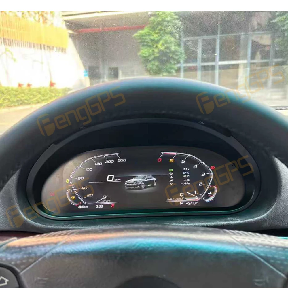 

Car LCD Dashboard Digital Cluster For BMW 3 Series E46 1999-2005 Car Virtual Cockpit Instrument Speedometer