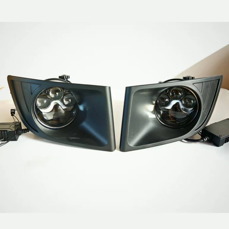 

New Style Fog Lamp with Frame for Toyota Prado LC120 2003-2009 Modified Front Bumper Light Car Accessories