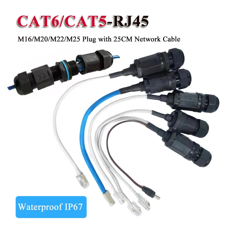 Waterproof CAT6 RJ4… - image