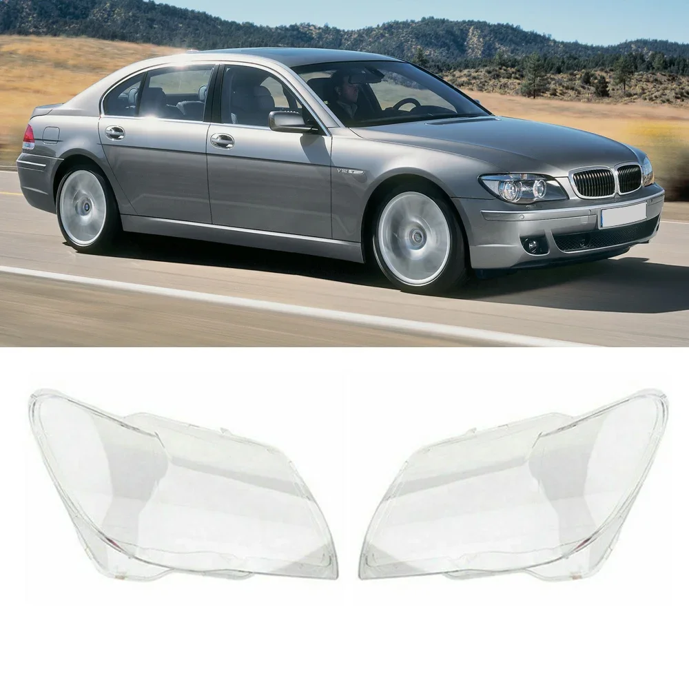 

For BMW 7 Series E65 E66 2005-2008 Car Styling Headlight Clear Cover Front Headlamp Lens 1 Pcs Clear Lamp Cover Shell