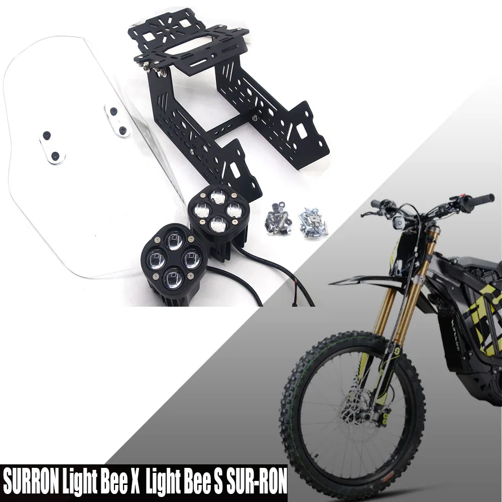 Motorcycle Fairing/Deflector Accessories (Including Strut Bracket) SUR-RON Light Bee X / Light Bee S