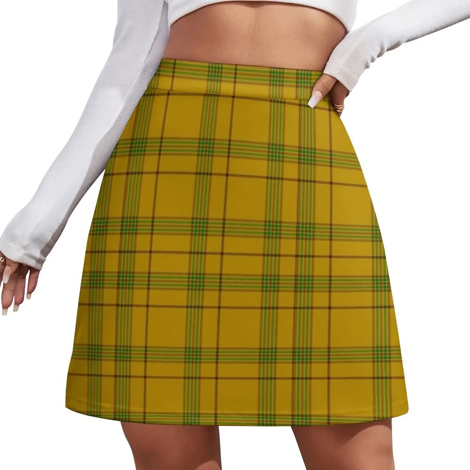 

Clan Houston Tartan Mini Skirt skirt skirt Dresses clothes for woman Mini