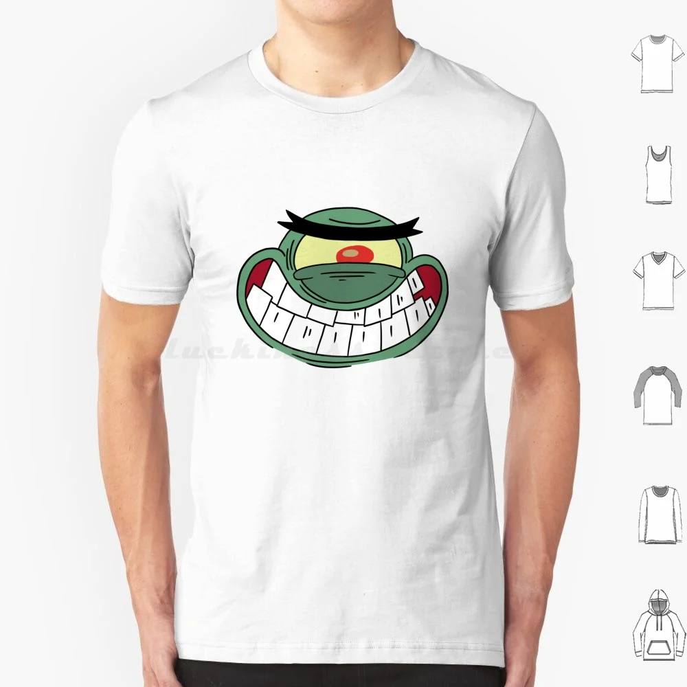 Camiseta divertida con cara de Plankton para hombres, mujeres y niños, 6xl, Plankton de tendencia, Plankton de cumpleaños, Navidad