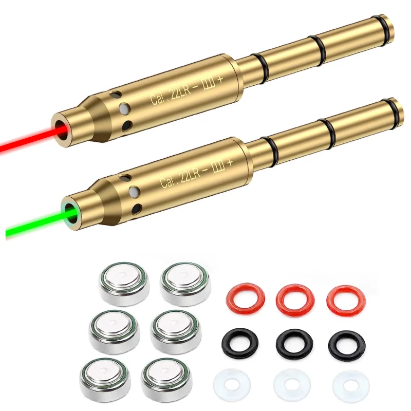 .22lr 9mm Laser Bore Boresighter 223 .17 .177 Laser Boresighter 38SPL 45ACP 308 9MM Laser Collimator