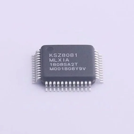 5-50pcs  KSZ8081MLXIA-TR  KSZ8081MLXIA  KSZ8081  LQFP48  Ethernet Controller  100%New And Original