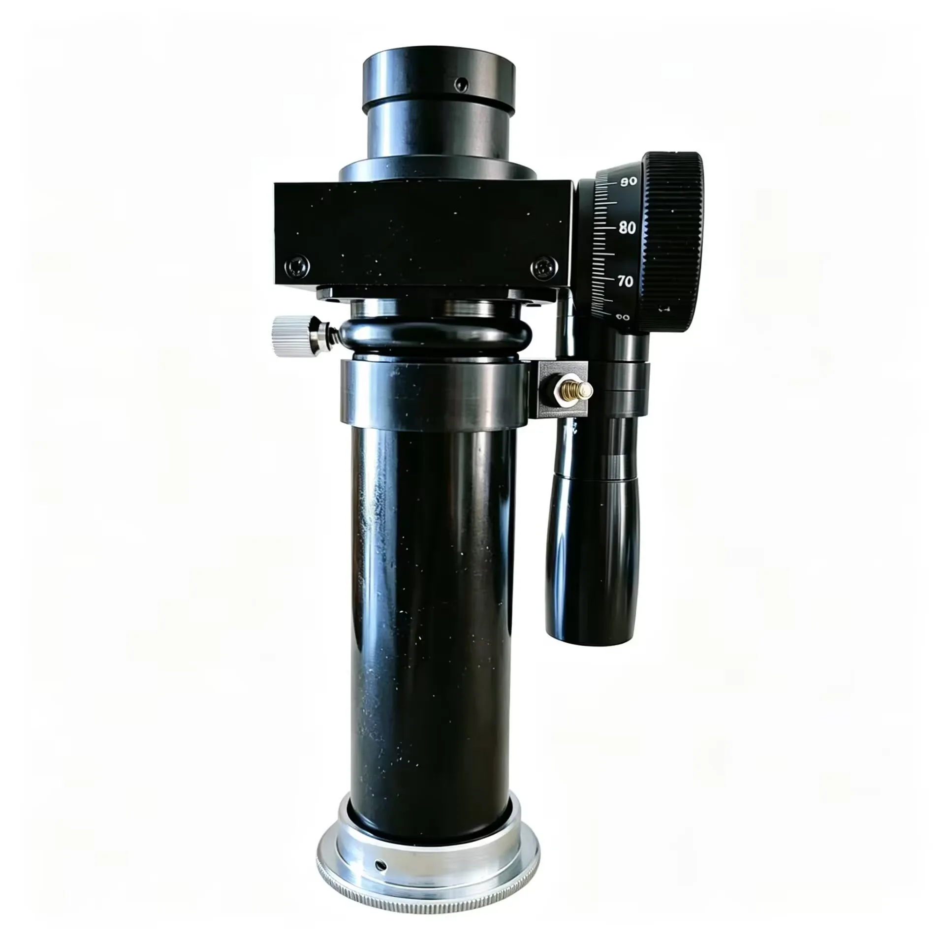 JC-10 Reading Microscope 20X with LED Light Portable Measuring Microscope 0.01mm Resolution 6mm Range Handheld Magnifier