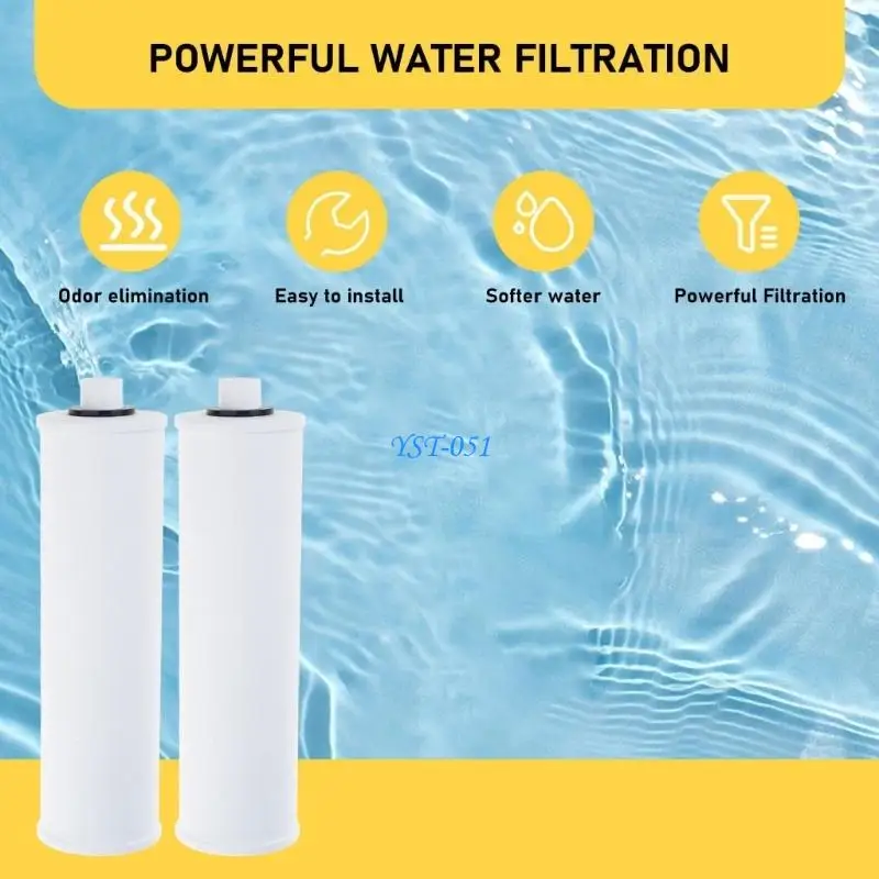 E15A 2Pcs High Performances Water Filter Cartridges For MP99 MK99 MV99 MS99