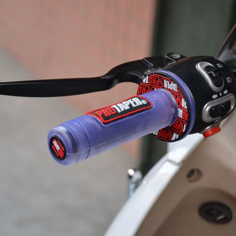 Transparent Handlebar Grip Gel Brake Handle Rubber 7/8\