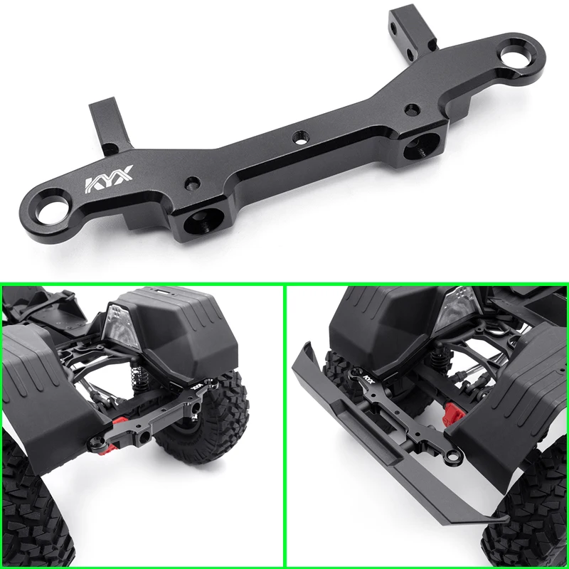 

Aluminum Alloy Rear Guard Bar Bracket Rear Body Car Shell Column Bracket For 1/10 RC Crawler car AXIAL SCX10 III AX103007