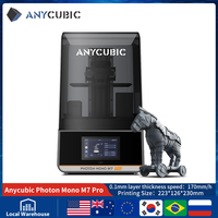 ANYCUBIC Photon Mono M7 Pro 14K Speed Up to 170mm/h Printing Mono MSLA 3D Printer 10.1'' LCD Resin 3D Printer  Size 223*126*230m