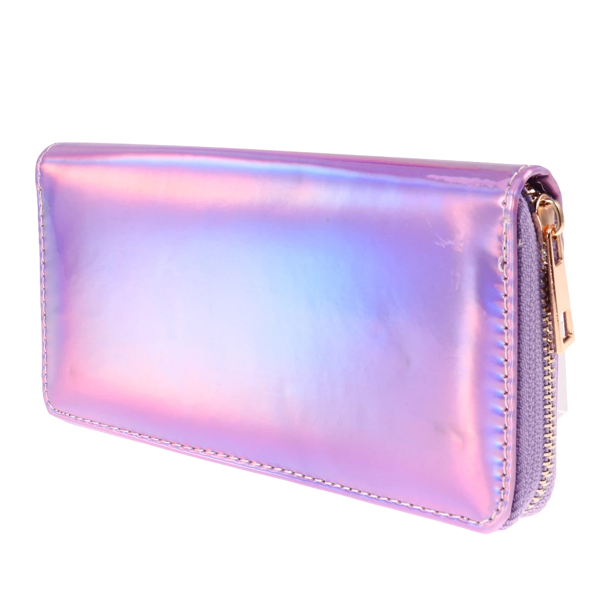 

Glitter Zipper Wallet Women Cell Phone Rainbow Coin Purse Sequins Clutch Bag Holder Long Purses Compact Gift Birthday