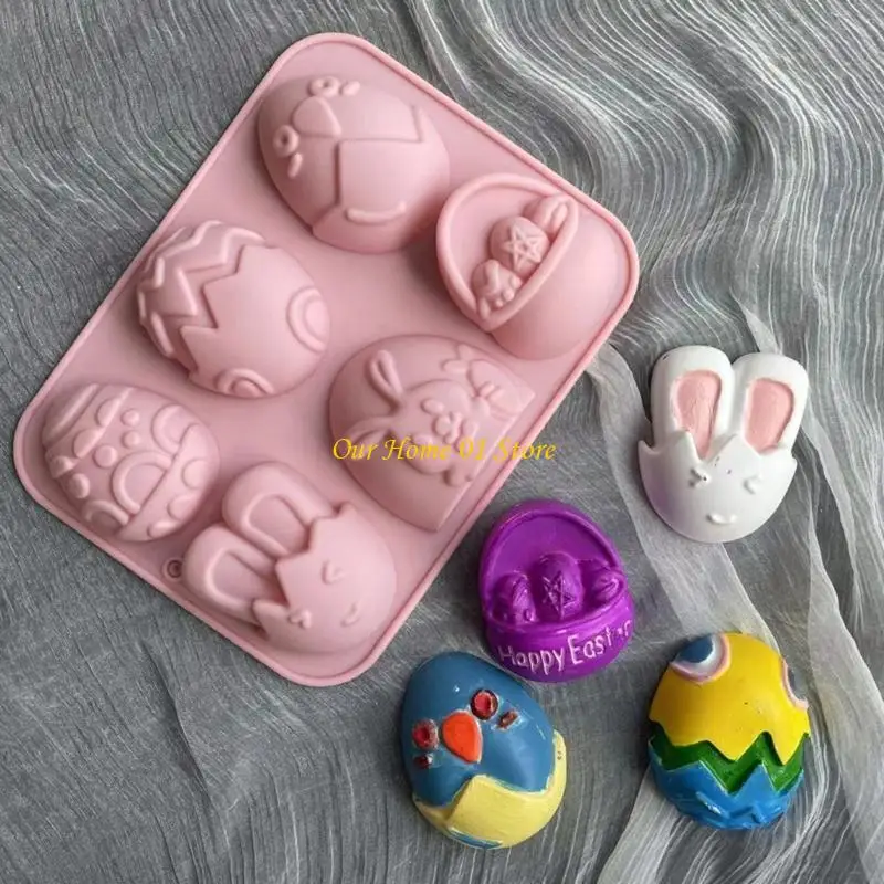 M4YC Easter Series Mould DIY Candy Cake Mold Decoration Baking Kitchen Accessories