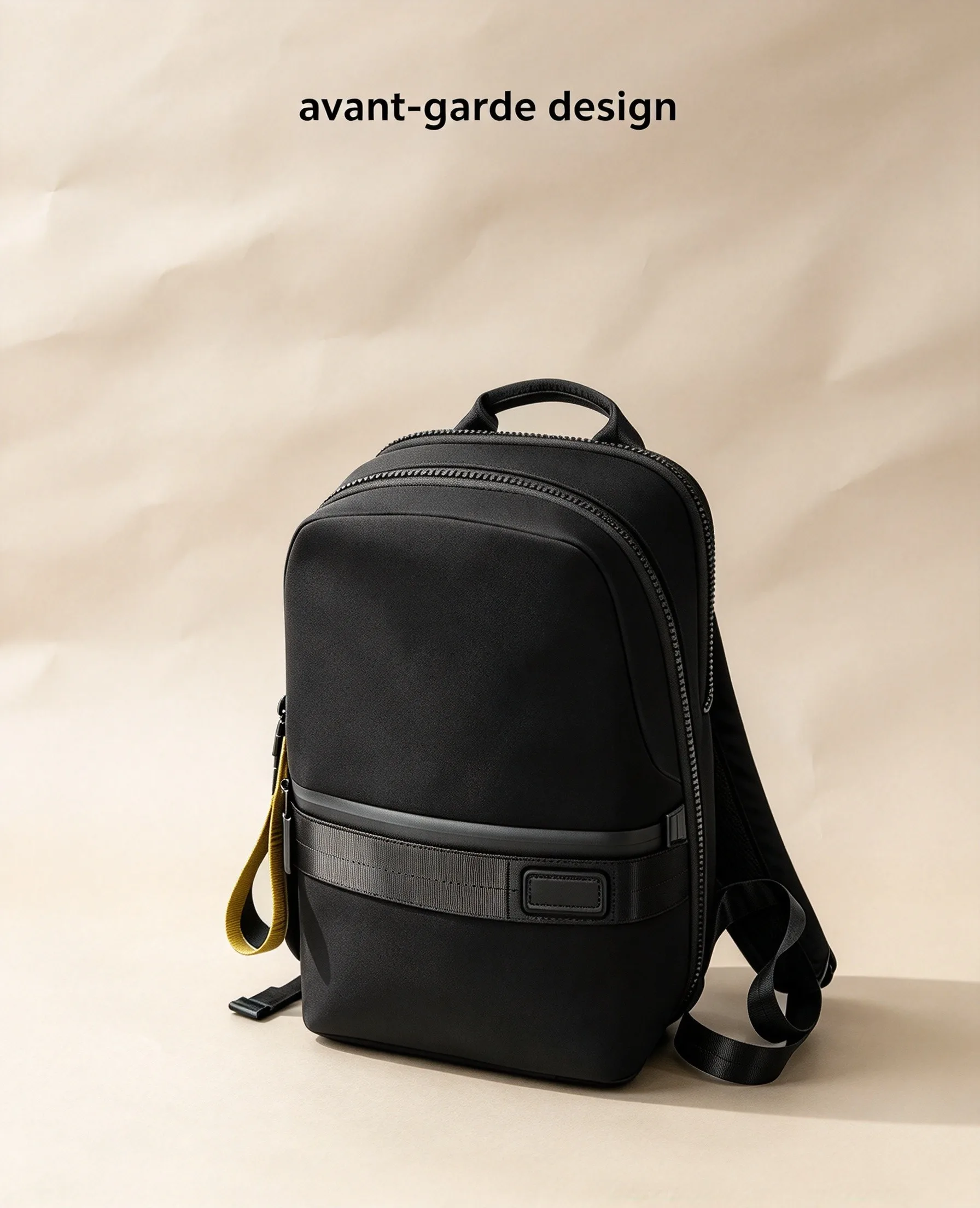 Men's New High Quality Ballistic Nylon Rucksack, Large Capacity Trendy Backpack for Business Travel Hiking