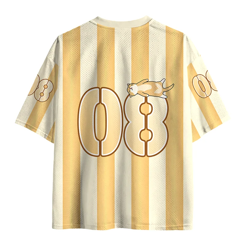 2026 Hot Selling Sports Short Sleeved Shirts, Popular V-neck Short Sleeved T-shirts, Sports High-end Design Mesh Knitted Shirts
