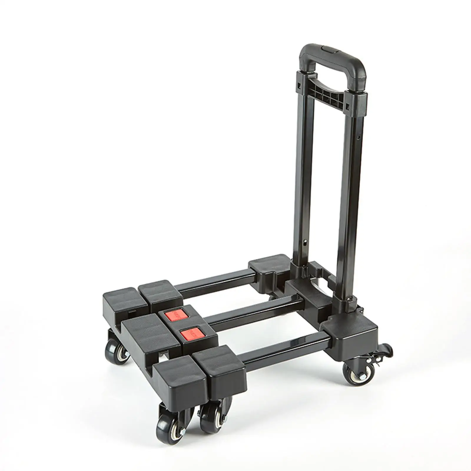 Collapsible Hand Truck with Telescopic Handle, Compact Collapsible Extendable