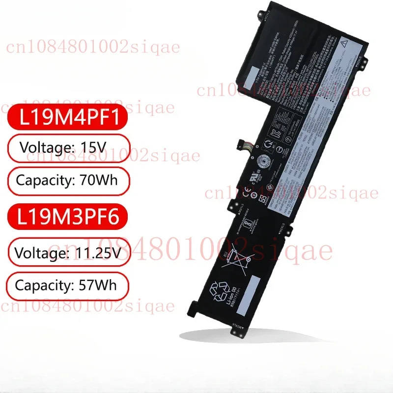 

L19M3PF6 L19D3PF3 L19C4PF1 L19L3PF2 Аккумулятор для IdeaPad 5-15ARE05 15ALC05 15ITL05 15IIL05,Xiaoxin AIR15,S550-15,SB10W8695%100 t