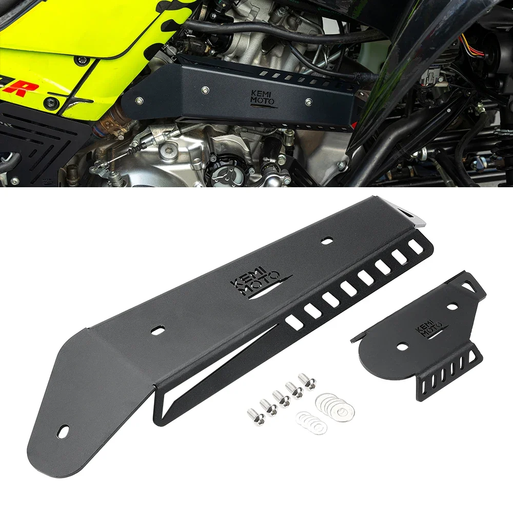 KEMIMOTO ATV Mid Pipe Heat Shield Cover Guard Protector Compatible with Yamaha Raptor 700 Raptor 700R 2015-2023 ATV Accessories