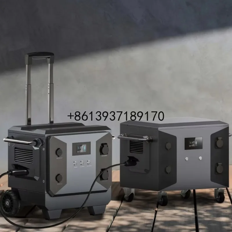 Stackable Battery EV Charger 4KW CCS1 CCS2 Commercial EV Electric Car Fast Charging Station Portable EV Car Power Bank