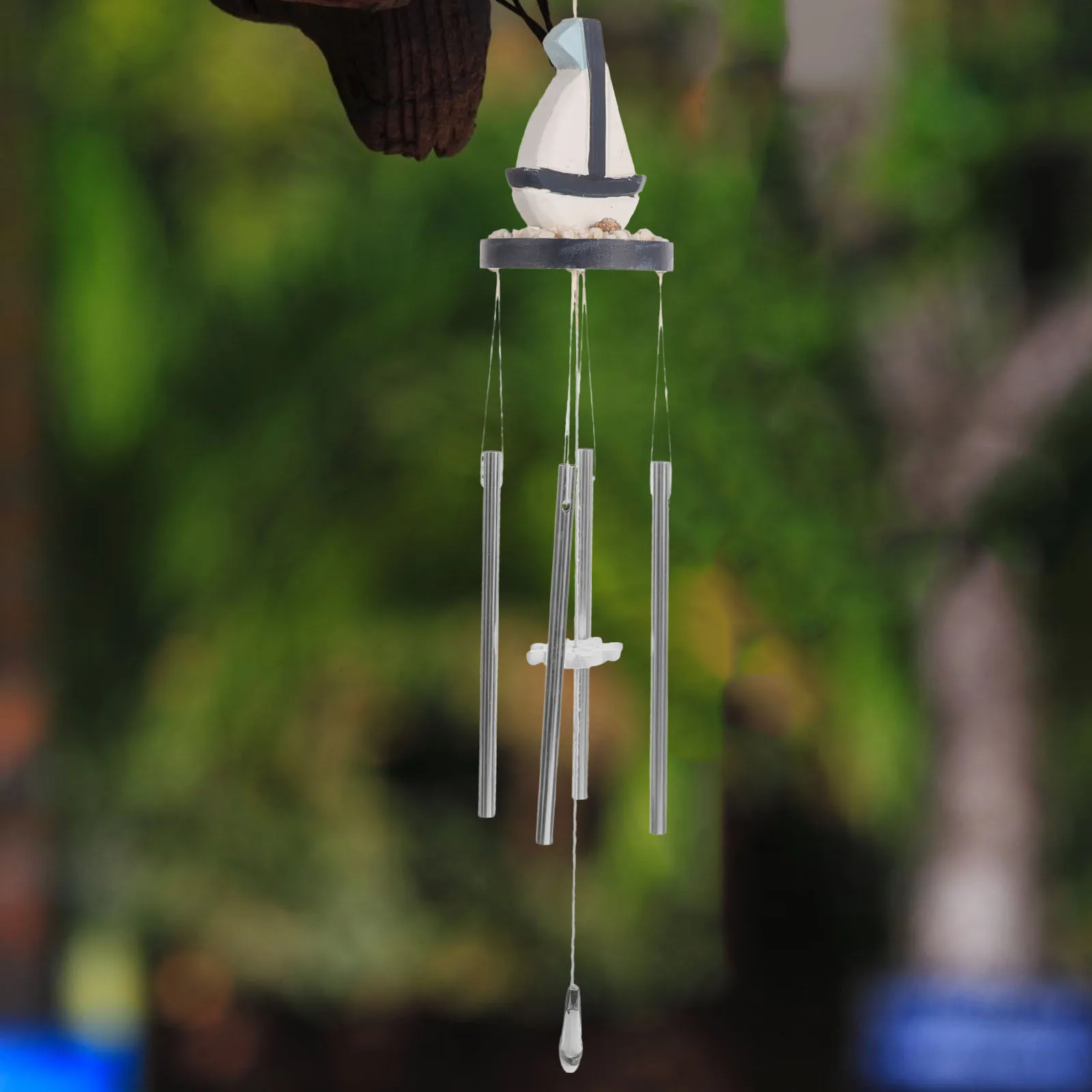 

Unique Home Decor Lucky Small Wind Chimes Ceramics Outdoor Decoration Nautical for Hanging Windchimes Wooden Wall Beautiful