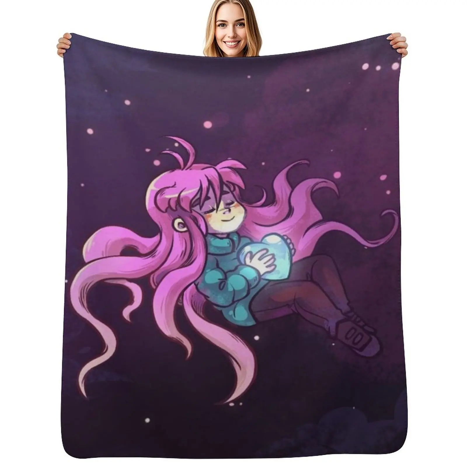 

Celeste Game Throw Blanket for winter Sleeping Bag heavy to sleep Beach Blanket