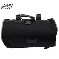 HOES-2X Outdoor Bicycle Handlebar Bag Mountain Bike Press Screen Mobile Phone Head Bag Outdoor 5L Multifunctional Bag (Black)