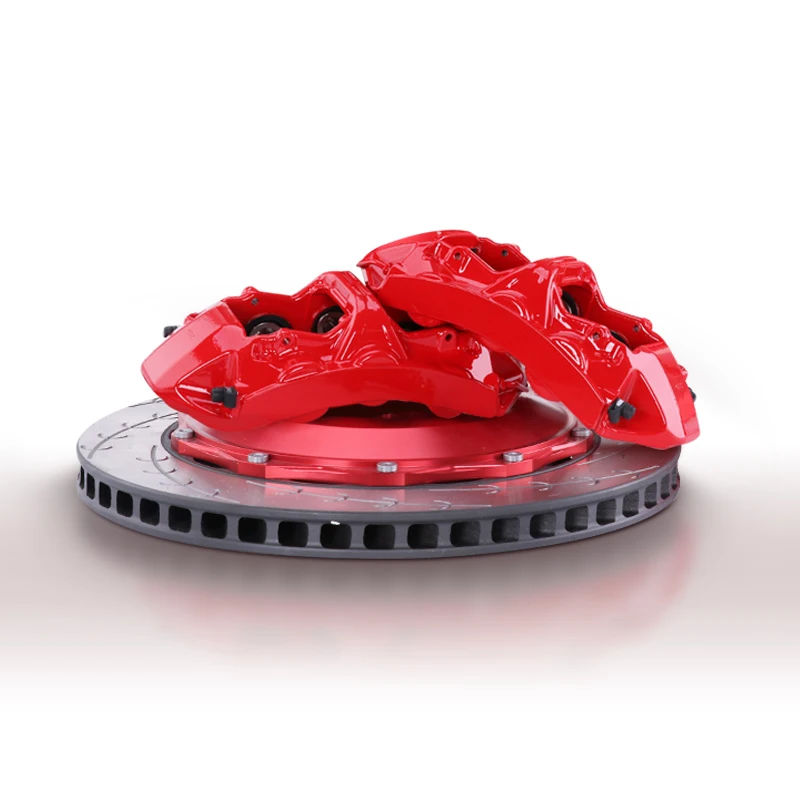 High 6 Piston Caliper GT6 Large Brake Caliper Kit 355/380/390/405mm Brake Disc for XF XE XJ F-Type XK8 F-Pace
