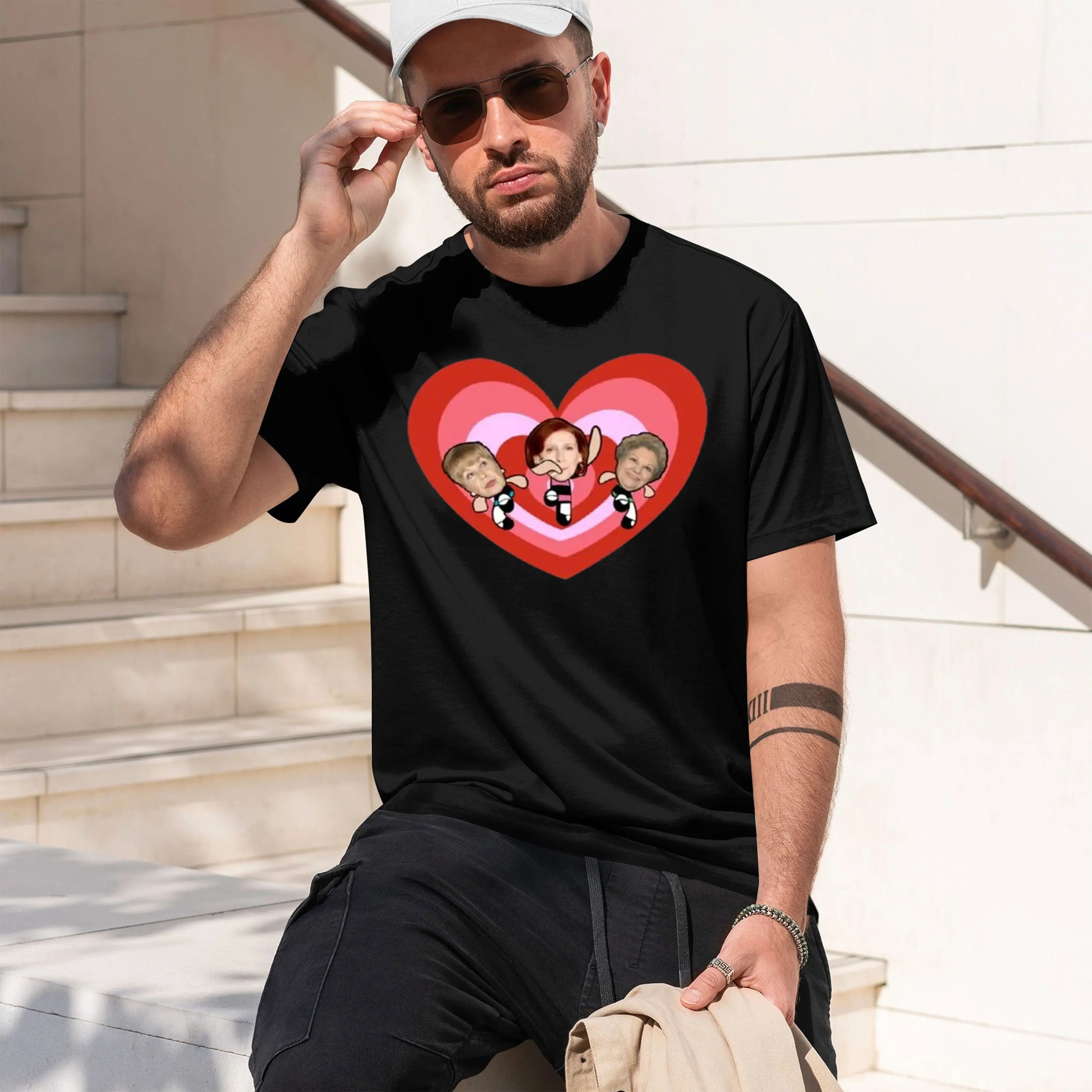 Super Nenas - Aquí no hay quien viva T-Shirt man t shirt summer ential t shirt anime shirts men 2026 New Model Short-sleeve crew