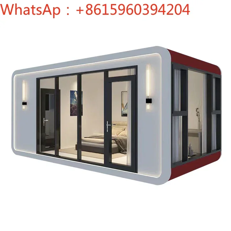 Customized boarding space module, mobile house, container room, creative scenic spot, space warehouse, apple module