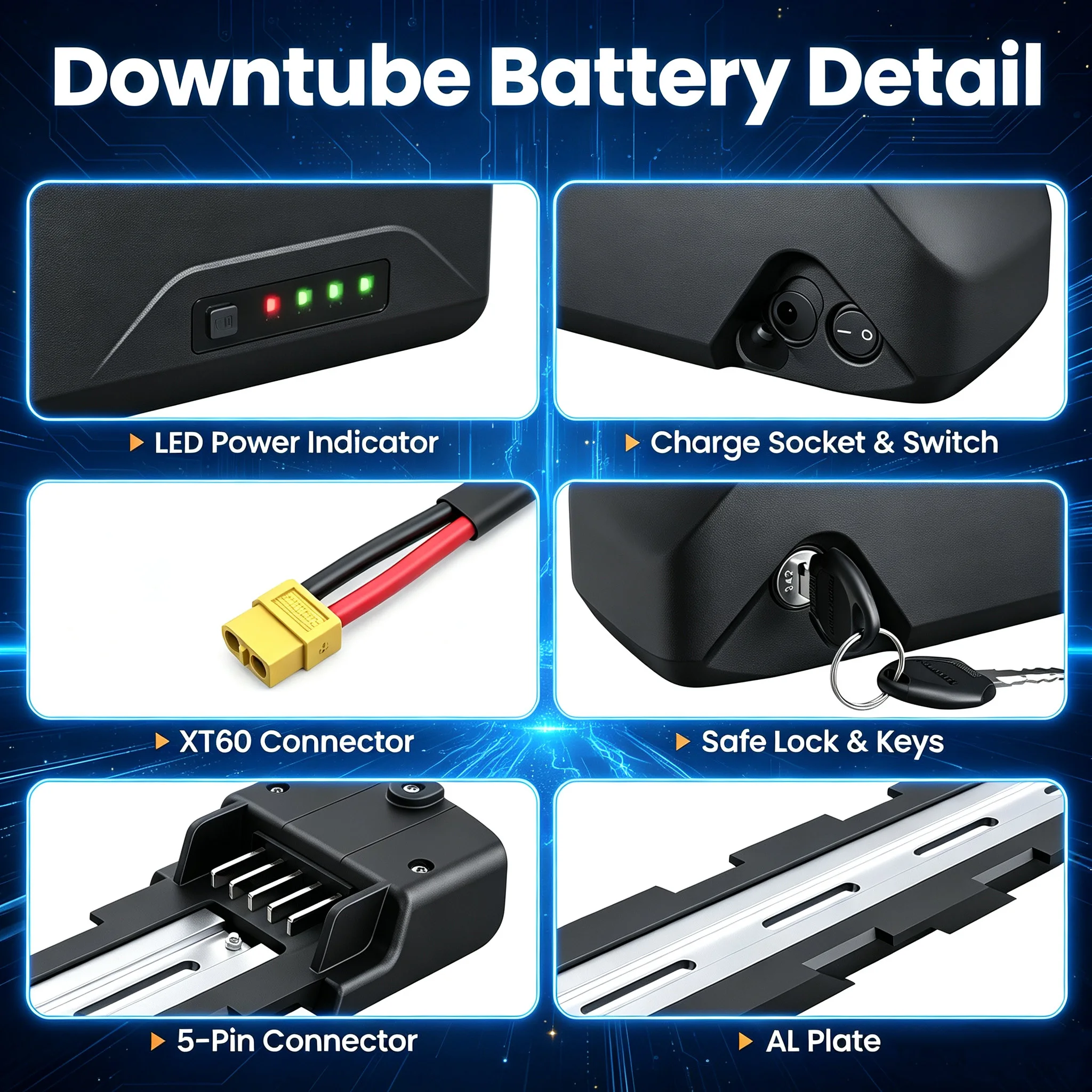 PD-6 – akumulator litowy do ro – 60V 30Ah 21700 Battery Pack recenzja i cena