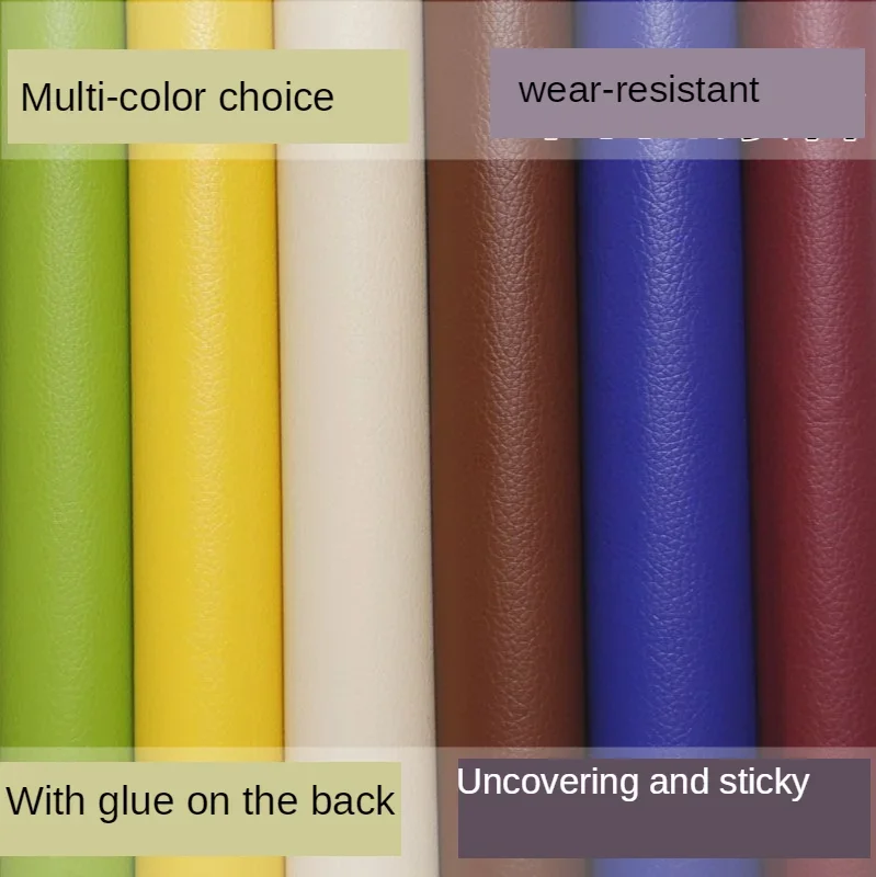 1Pc Self-Adhesive Leather Repair Patch, 30x137/20x30cm Durable Furniture Patch for Sofa Chair Shoe Bed Bag