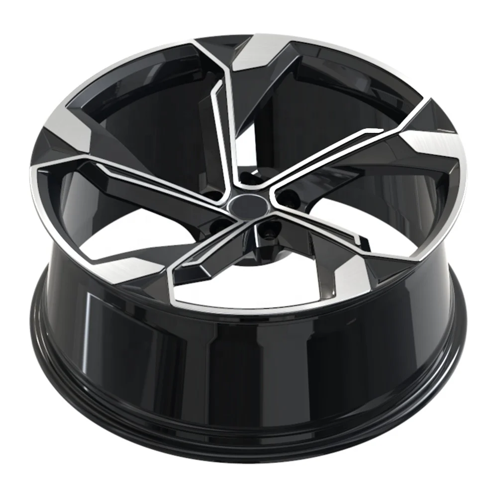 العلامة التجارية مبيعات المصنع مباشرة عجلة واحدة 18 19 20 21 22 23 24 26 بوصة عجلات سيارة مصنوعة من خليط معدني مخصصة #6