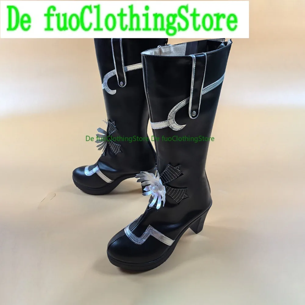 DefuoClothing Black Butler Ciel Phantomhive Cosplay Shoes Anime Game Role-playing Halloween Party Costumes Shoes Boots