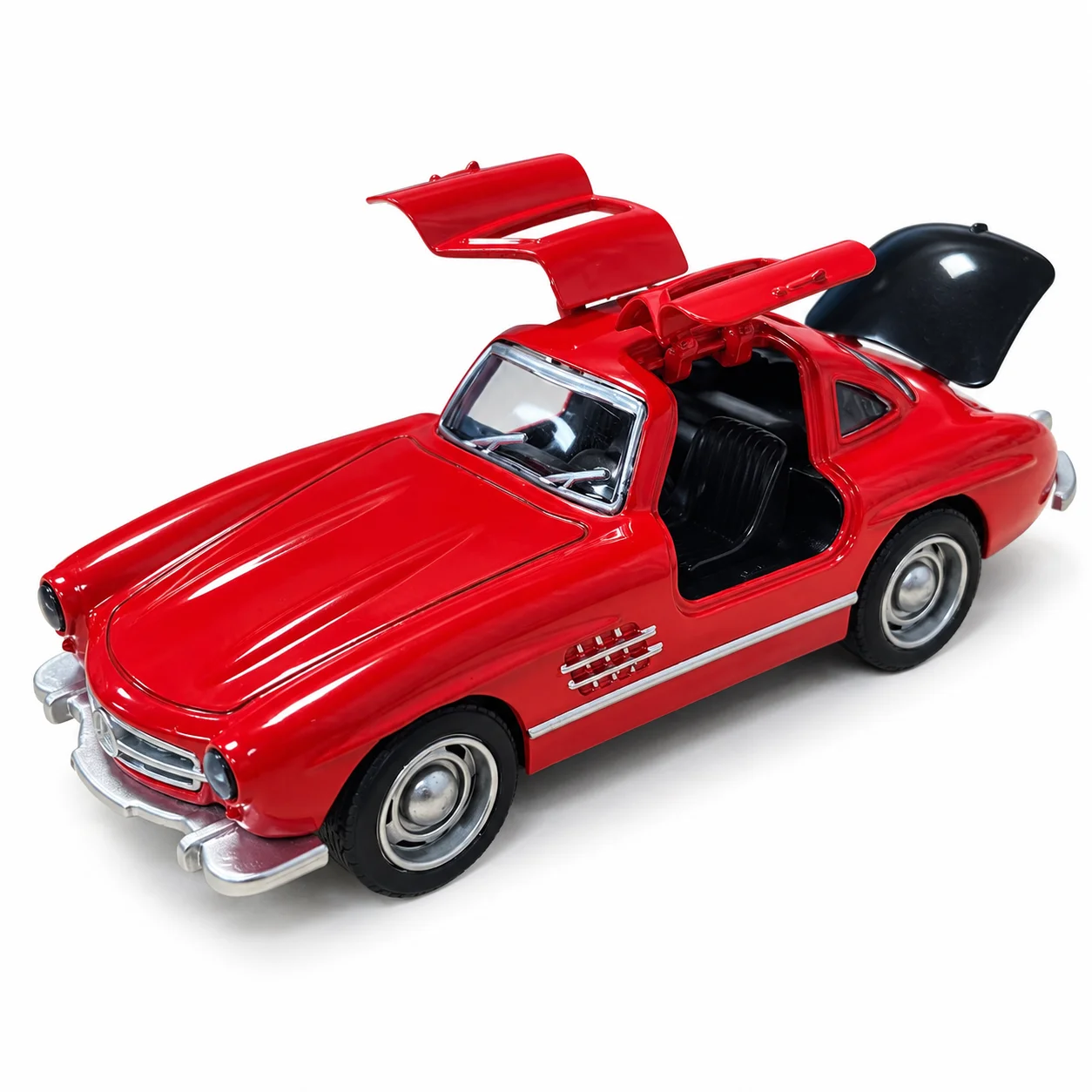 (Corrugated Box) 1/36 Scale, Classic Coupe Style Toy Car, Powerful Recoil, Metal Casting, Boy's Toy, the Best Gift.