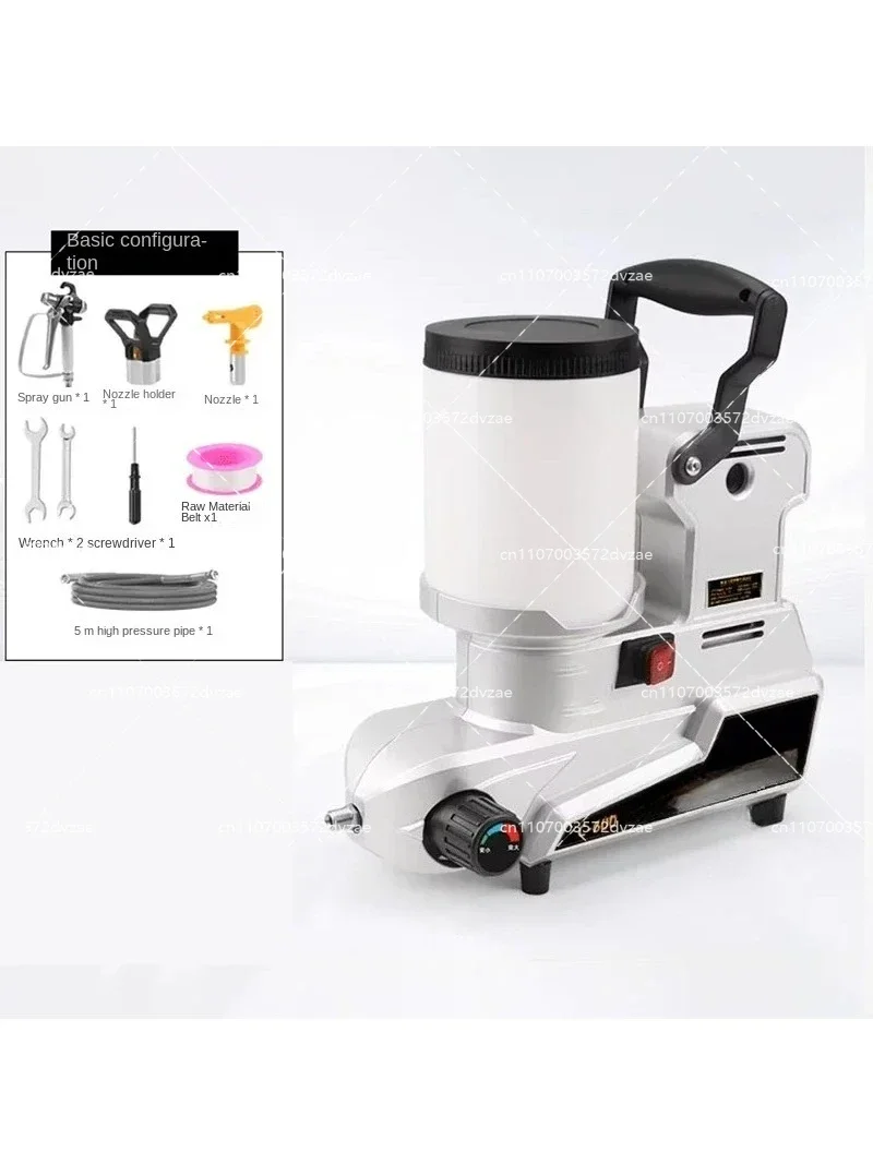 1600W Portable Airless Paint Sprayer Machine Electric Spray Gun High Power for Home Painting 220V/110V Small And Portable