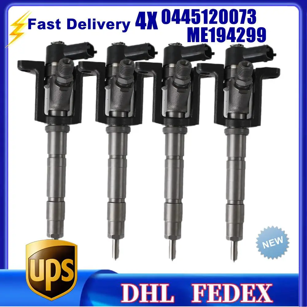 

4X 0445120073 ME194299 Diesel Fuel Injector Nozzle for Mitsubishi Canter Fuso