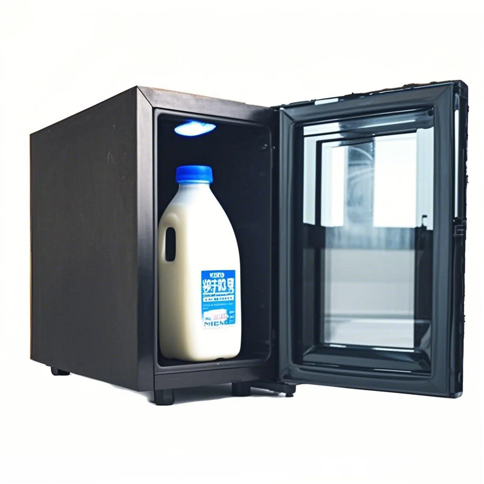 

Vanace 12L Mini Refrigerator No Noise Cooler Storage Dairy Small Fresh Milk Fridge for Coffee Machine