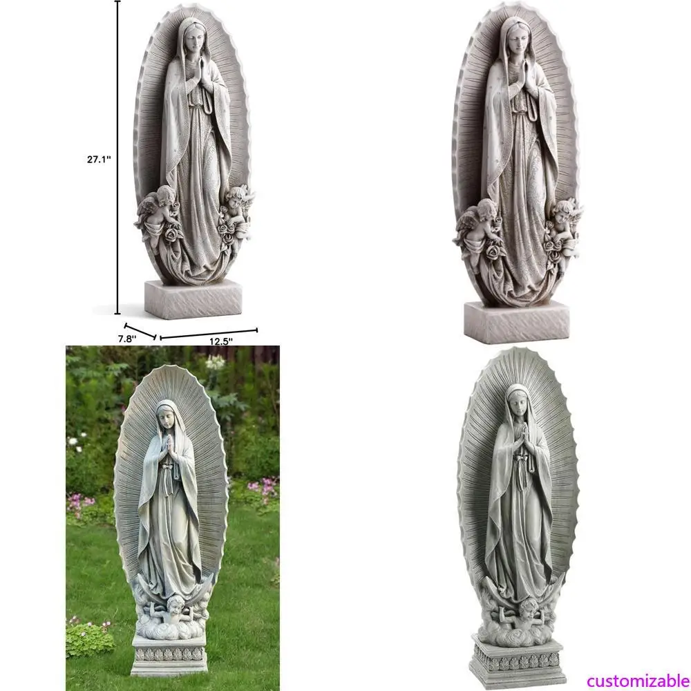 Patung Luar Ruangan Bunda Maria dari Guadalupe 37,5 Inci