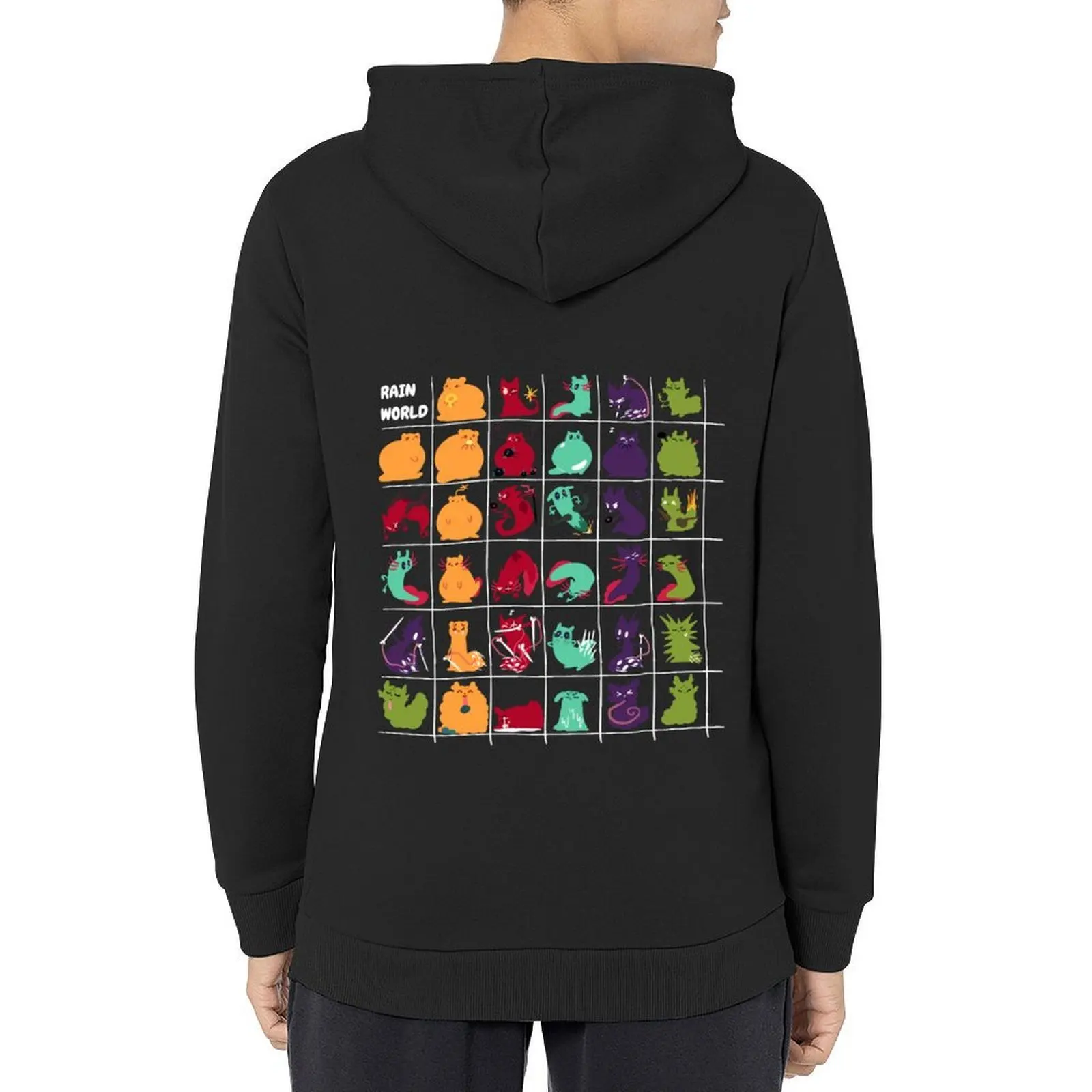 

Slugfusion Hoodie men's sweat-shirt set korean style clothes aesthetic clothing japanese style hoodie