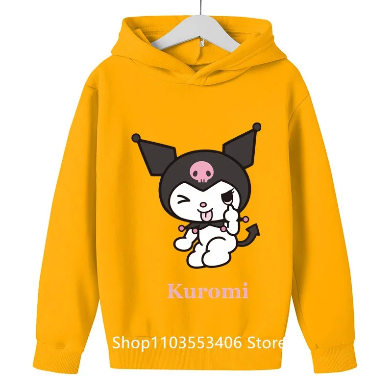 2024 Mode Kinder Hoodie Hoodie hellokt bedruckte Cartoon Baumwolle Frühling und Herbst Outdoor Casual Fashion für Jungen und Mädchen