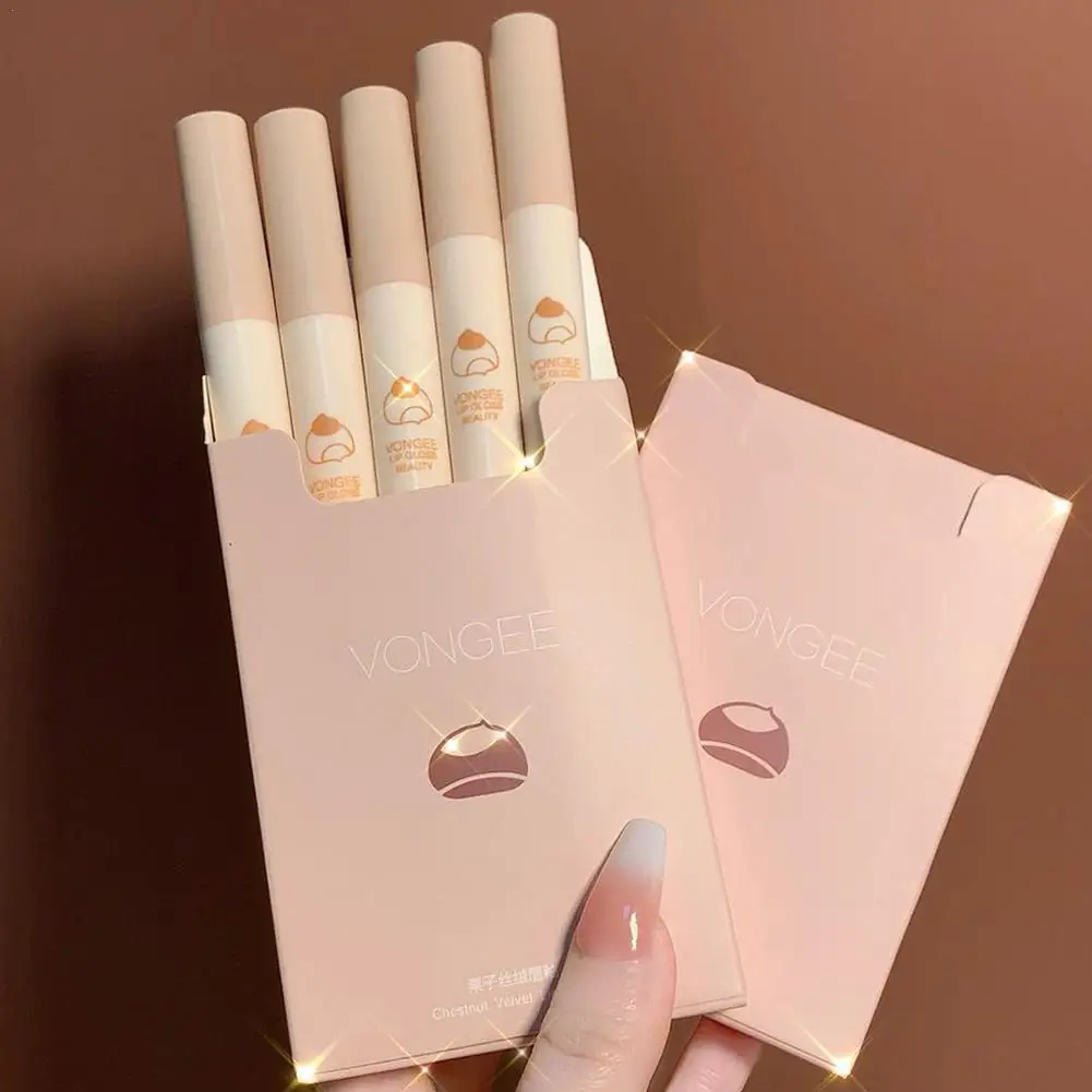 

5pcs/set Hydrating Lipstick Long-lasting Moisturizing Lip Tint Smooth Lip Hydrating Liquid Lip Gloss Waterproof Makeup
