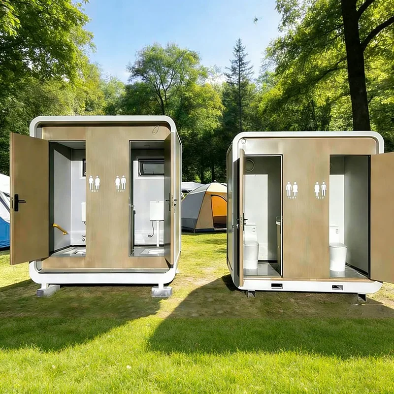Multi-Functional Quick Deployment Durable Construction All-Weather Durability Emergency Sanitation Mobile Toilet