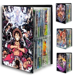 Monkey D., One Piece Luffy Roronoa Cartão Álbum Livro, Game Holder, VMAX Binder, Coleção de Cartões, Brinquedos Kids Presente, 240pcs