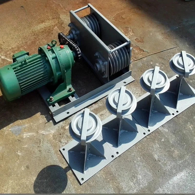 Manure Scrapper Cleaning Machine Poultry Manure Rem-oval System for Chicken Pig Farm