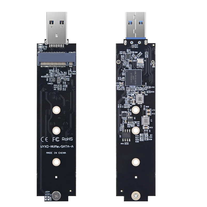 Placa adaptadora inline Nvme PCIE para USB 3.1, Tipo A Módulo M.2, Multi-Função, Conveniente