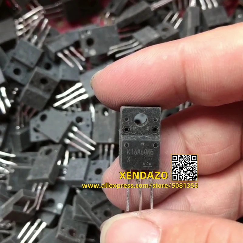 10pcs/lot K16A60W K16A60W5 16A 600V TK16A60W S4VX TO-220 MOSFET