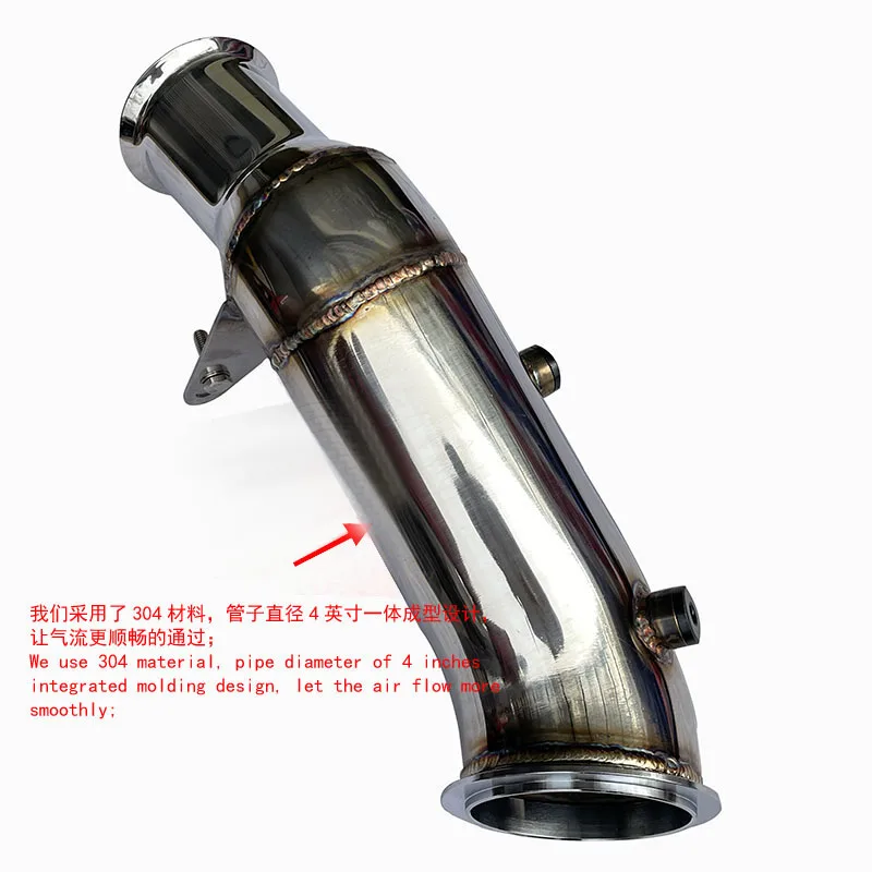 Turbo Downpipe Piping for M135i 335i 435i M235i N55 F30 F32 F20 F22 F23 F33 F36 2014-16 N55/B*W M2 14-18 M135Ix M235iX 435iX