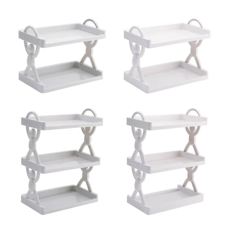 

Creative Storage Shelf Human Shaped Storage Rack Multi-Function Storage Organizer Holder for Kitchen Bathroom