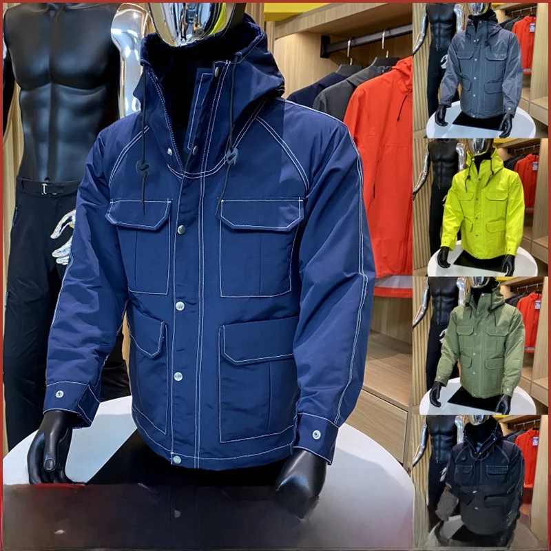 

Youth Outdoor Climbing Jaet Waterproof Windproof Men's Faion Workwear All-Season Stand Fit Zipper Closure Long Sve