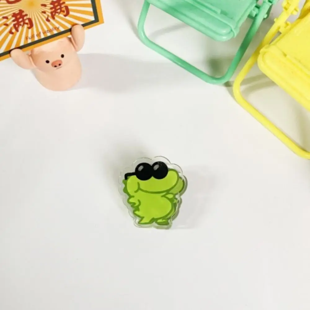 Cute Frog Cartoon Double Sided Folder ispessimento personalizzato Hand Account Clip multifunzione multiuso Test Paper Clip